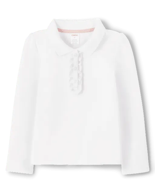 Girls Ruffle Polo - Uniform