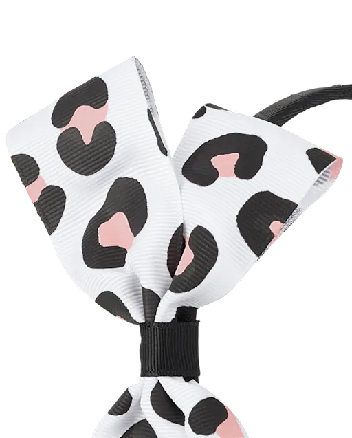 Girls 3-Piece Hair Set - Lil' Leopard