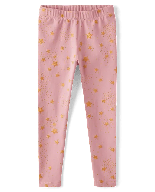 Girls Star Leggings - Tiny Dancer