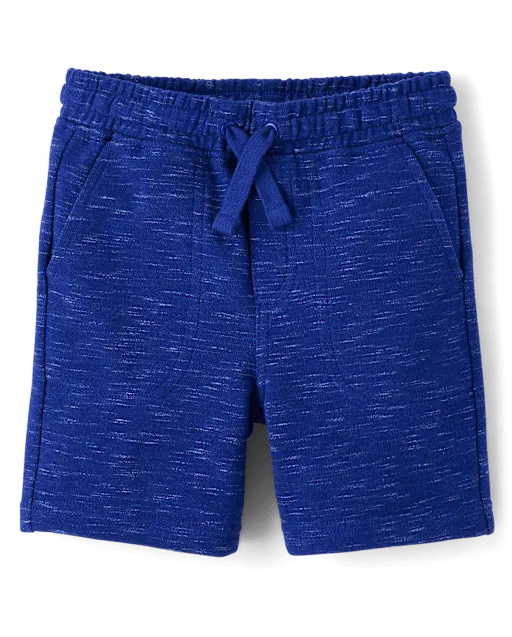 Boys French Terry Pull On Shorts - Little Essentials
