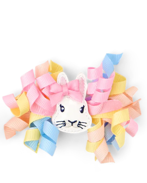 Girls Bunny 3-Piece Hair Set - Enchanted Garden