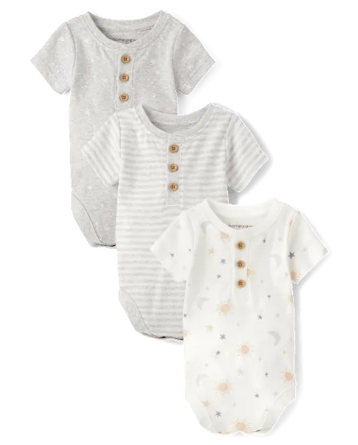 Baby Star Bodysuit 3-Pack