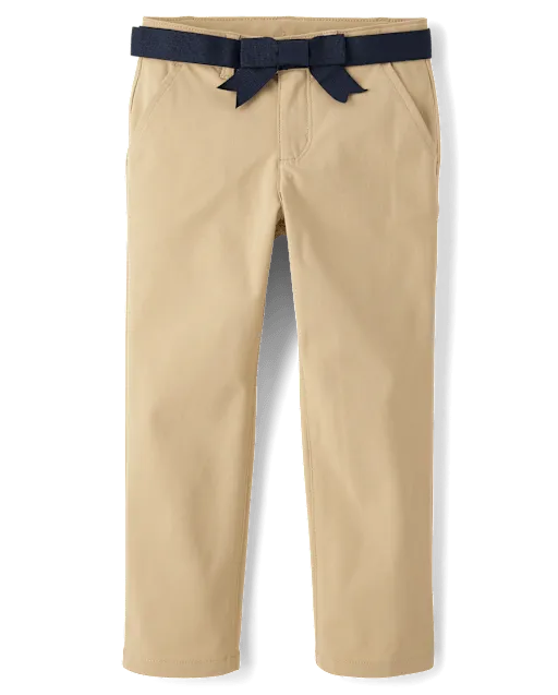 Girls Quick Dry Chino Pants - Uniform