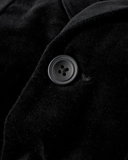 Boys Velvet Blazer - Royal Christmas