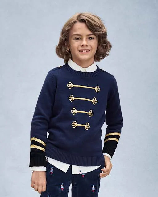 Boys Embroidered Nutcracker Sweater - New York City Ballet by GYMBOREE