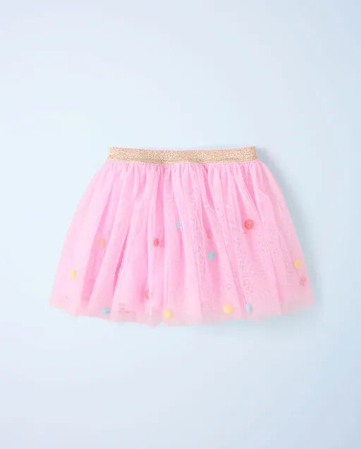 Girls Pom Pom Mesh Tutu Skirt - New York City Ballet by GYMBOREE