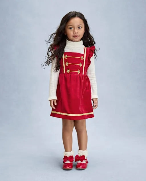 Girls Embroidered Button Flutter Jumper - New York City Ballet by GYMBOREE