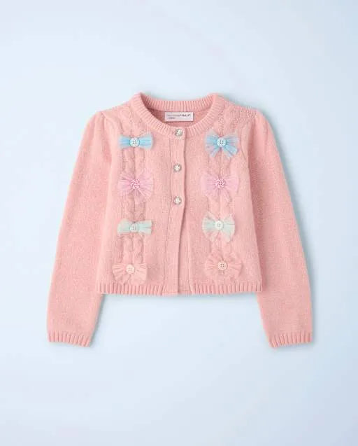 Girls Tulle Button Candy Cardigan - New York City Ballet by GYMBOREE