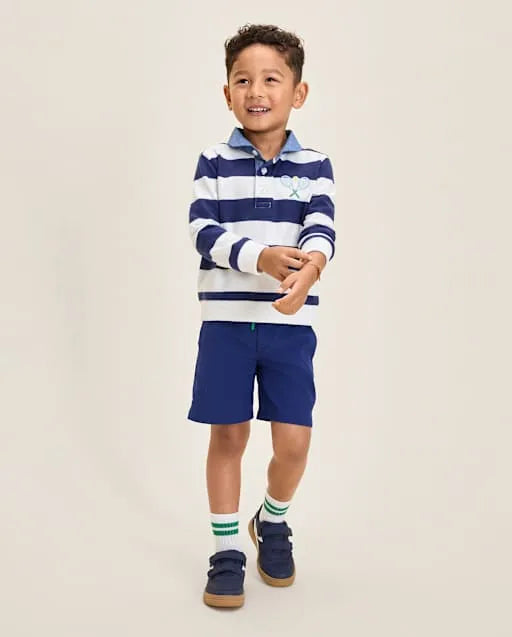 Boys Ripstop Performance Pull On Shorts - Club House
