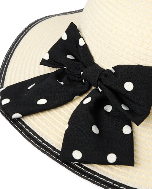 Girls Bow Sun Hat - Swim Shop