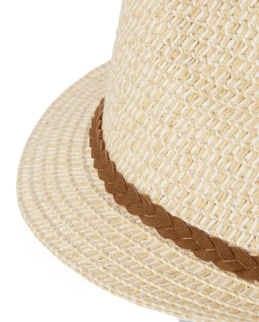 Boys Braided Fedora - Little Essentials