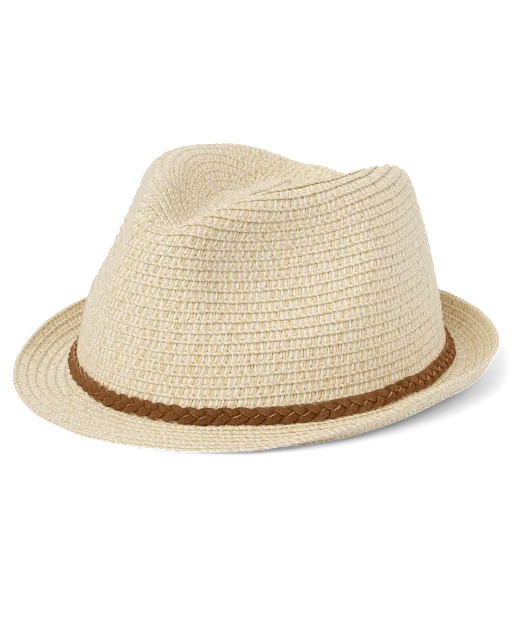 Boys Braided Fedora - Little Essentials