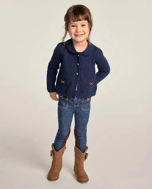 Girls Denim Riding Pants - Countryside Manor