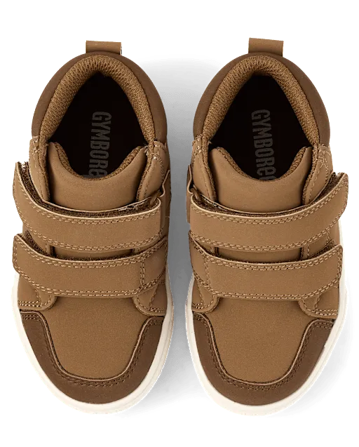 Boys Contrast Sneaker Boots - Little Essentials