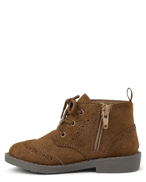 Boys Lace-Up Boots - Little Essentials