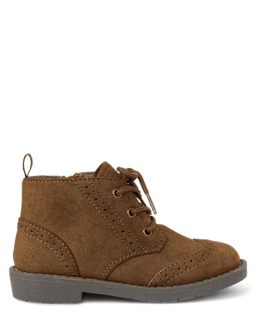 Boys Lace-Up Boots - Little Essentials