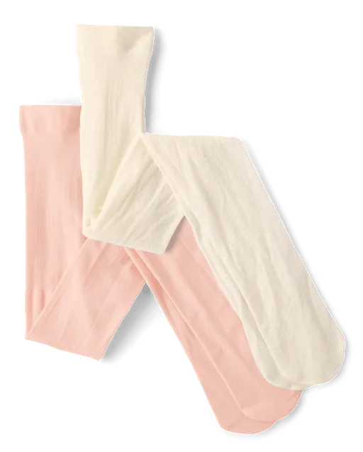 Girls Shimmer Tights 2-Pack - Le Petite Ballet