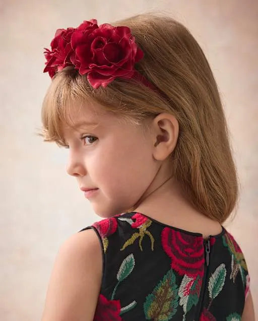 Girls Rosette Headband - Marchesa Mini x Gymboree