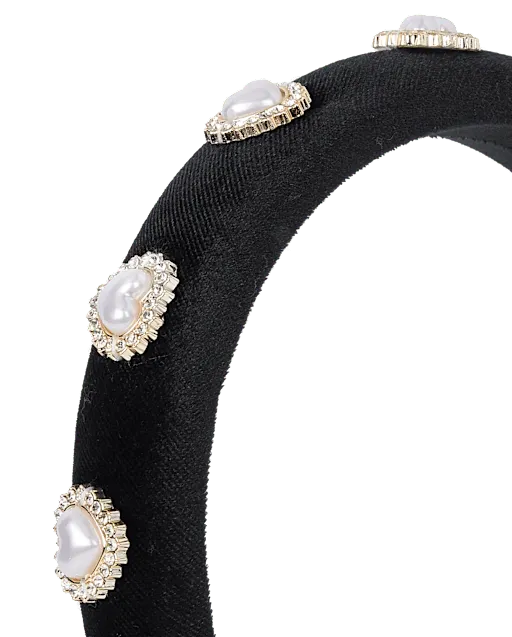Girls Embellished Puffy Headband - Little Essentials