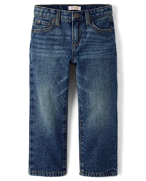 Boys Lined Straight Jeans - Little Essentials