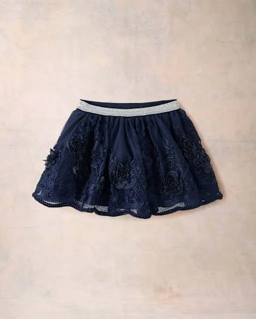 Girls Embroidered Corded Tutu Skirt - Marchesa Mini x Gymboree