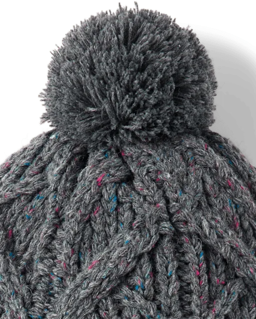 Boys Cable Knit 2-Piece Cold Weather Set - Little Essentials